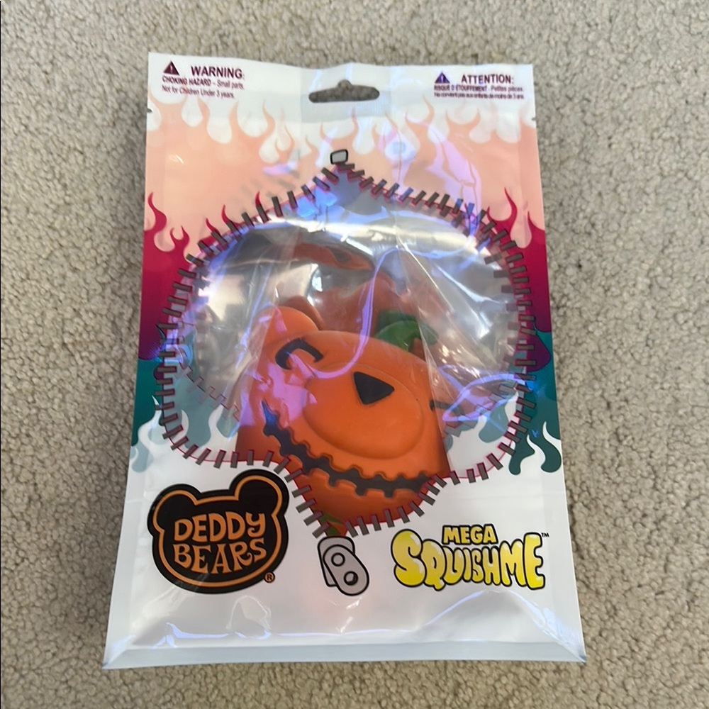 Deddy Bears Mega Squishme Pumpkin Toy